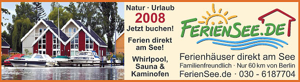 FerienSee.de - Ferienhausvermittlung - Ferienhaus direkt am See - Alternativentwurf